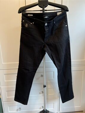 Brunello Cucinelli Black Slim Jeans